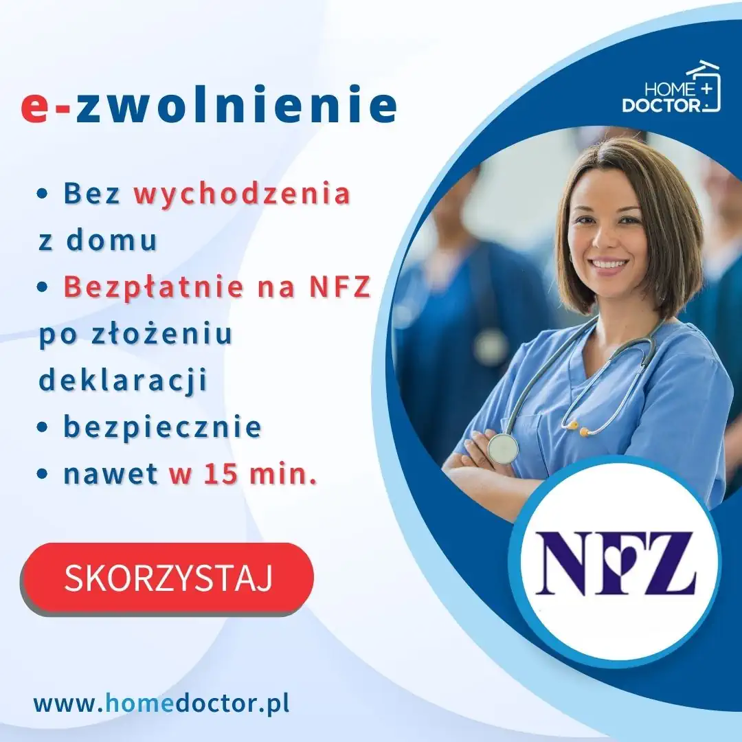 E-zwolnienie - Zwolnienie Online - Homedoctor.pl