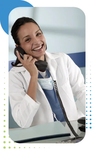 telekonsultacje lekarskie erecepta ezwolnienie l4 telefon lekarz uśmiech